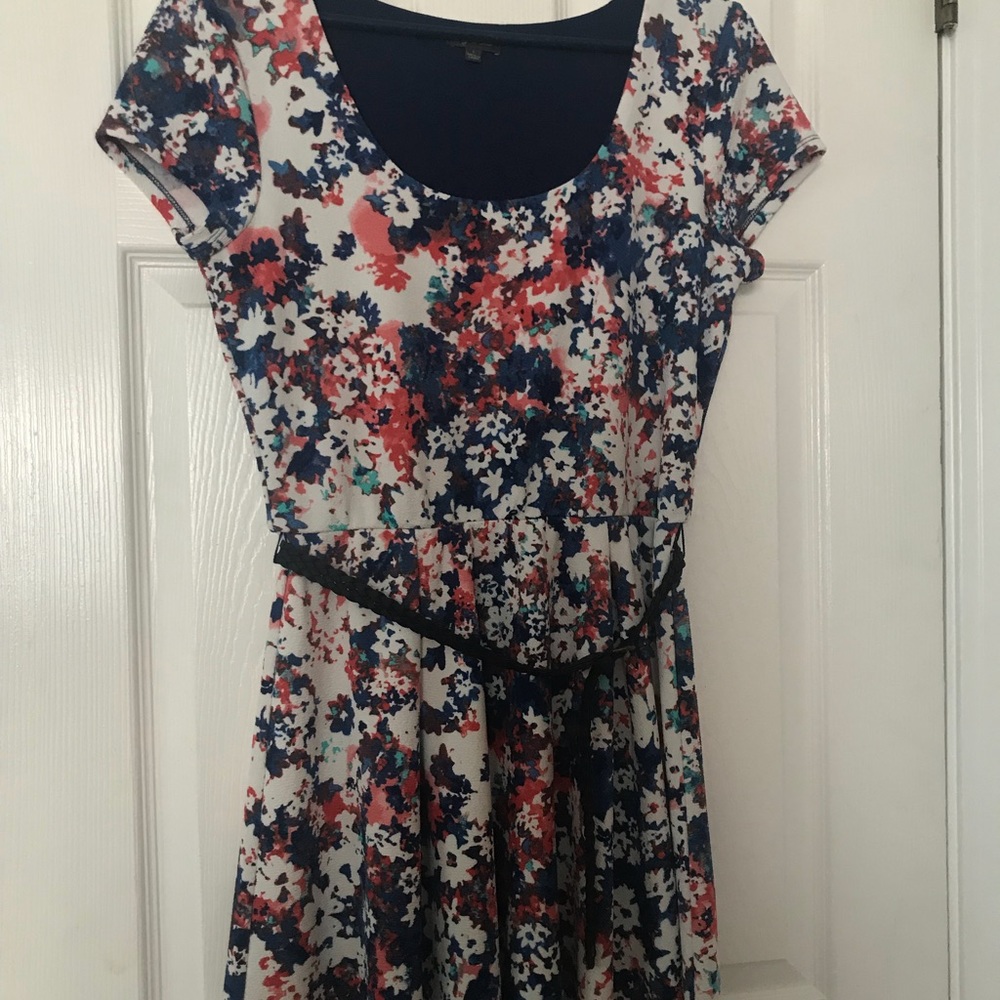 Lily Rose Water Color Floral Dress